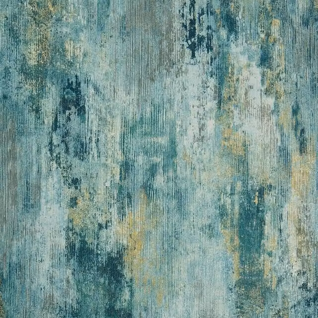 I Love Wallpaper Lorenzo Modern Plain Wallpaper in Green