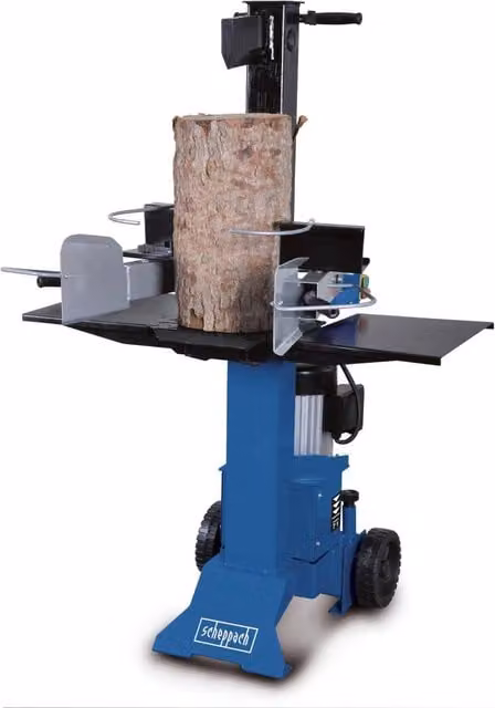 Scheppach HL730 Vertical Log Splitter, 3000W, 7 Tonne Hydraulic Ram, 550mm Capacity, Blue