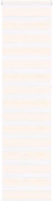 Berkfield Home Zebra Blind in Marble Beige, Polyester Fabric, W: 55 cm, H: 230 cm