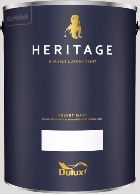 Dulux Trade Heritage Matt Paint Romney Wool, 5 l