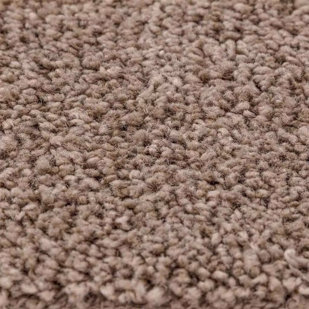 Berkfield Home 2 Piece Non-Slip Brown Bath Mat Set – 6