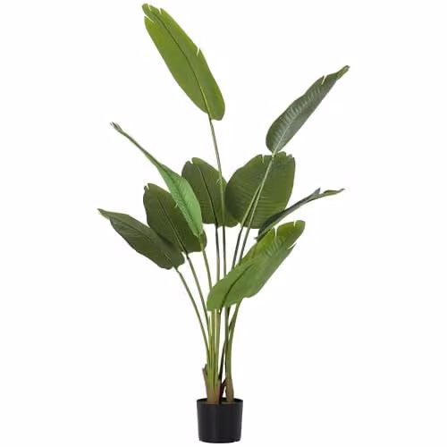 HOMCOM 160cm Tall Artificial Bird of Paradise Plant in Green