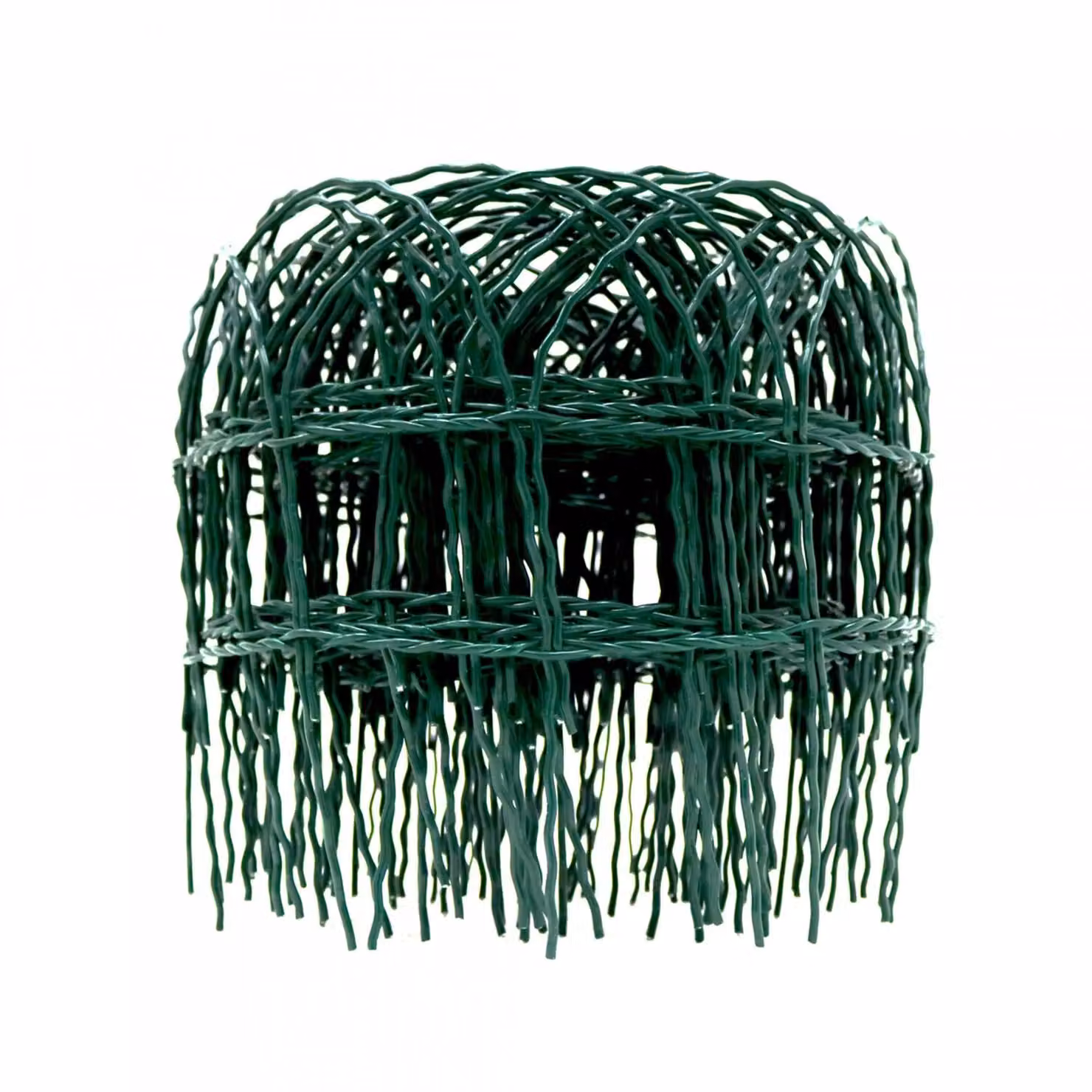 Oypla Green PVC Garden Lawn Border Edging Fencing, 10m x 25cm – 2