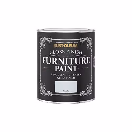 Rust-Oleum Gloss Furniture and Skirting Board Paint, Blue, 750ml – 3