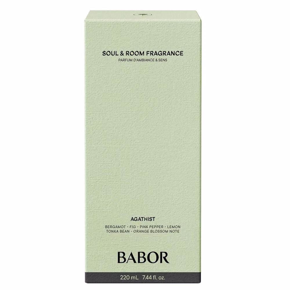 BABOR Soul & Room Fragrance Agathist Reed Diffuser, Light Green, 250ml – 2