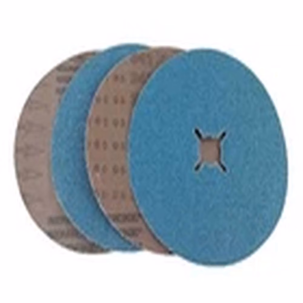 EONLION 115mm Zirconium Fibre Sanding Discs, 36 Grit, Blue – 2