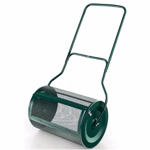 Gr8 Garden Green Heavy Duty Metal Manual Compost Spreader with 76L Capacity – 1