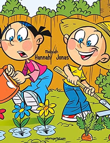 Hannah und Jonas 1: Volume 1 Colouring Book by Createspace, Multicolour
