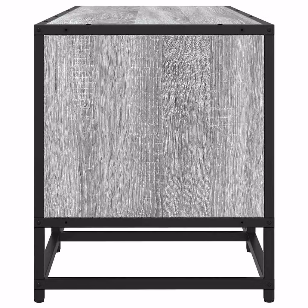 Berkfield Home Grey Sonoma TV Cabinet in Engineered Wood W: 240 cm, D: 41 cm, H: 41 cm – 4