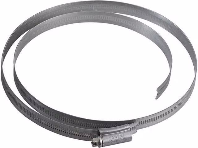 Jubilee Zinc Protected Hose Clip 260 - 292 mm, Grey