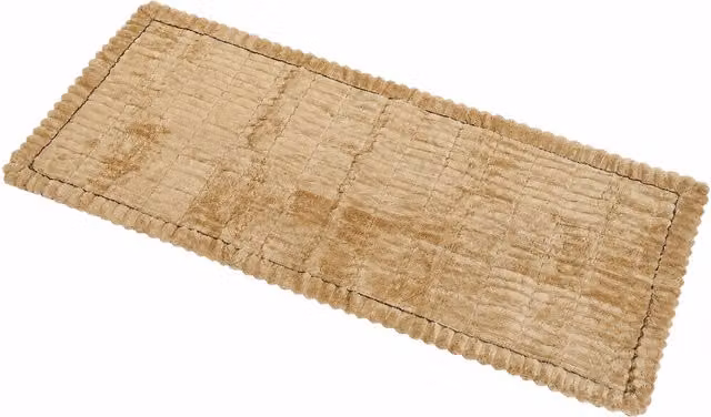 Marlow Non-Slip Corduroy Sofa Cover in Light Camel, W: 70 cm, L: 150 cm