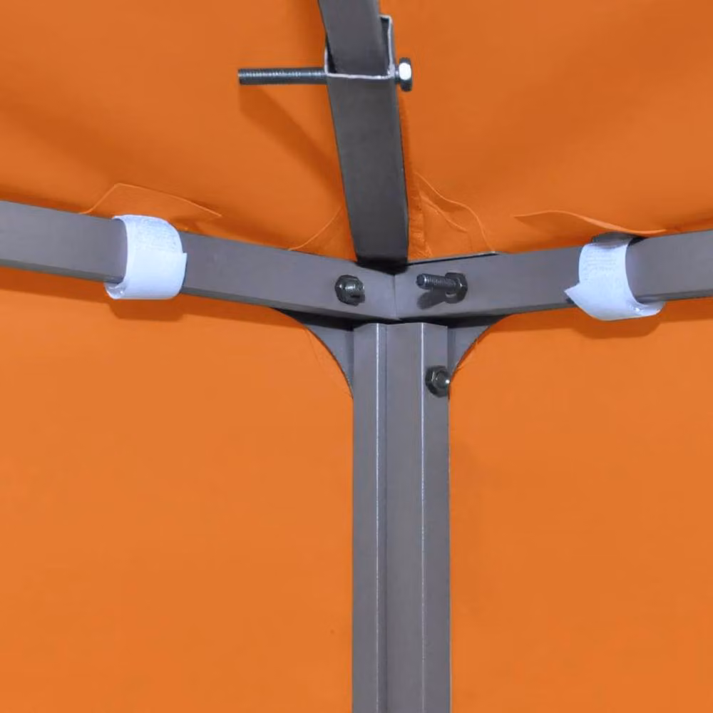 Berkfield Home Orange PVC-Coated Gazebo Canopy Replacement, W 3 m x D 3 m – 3