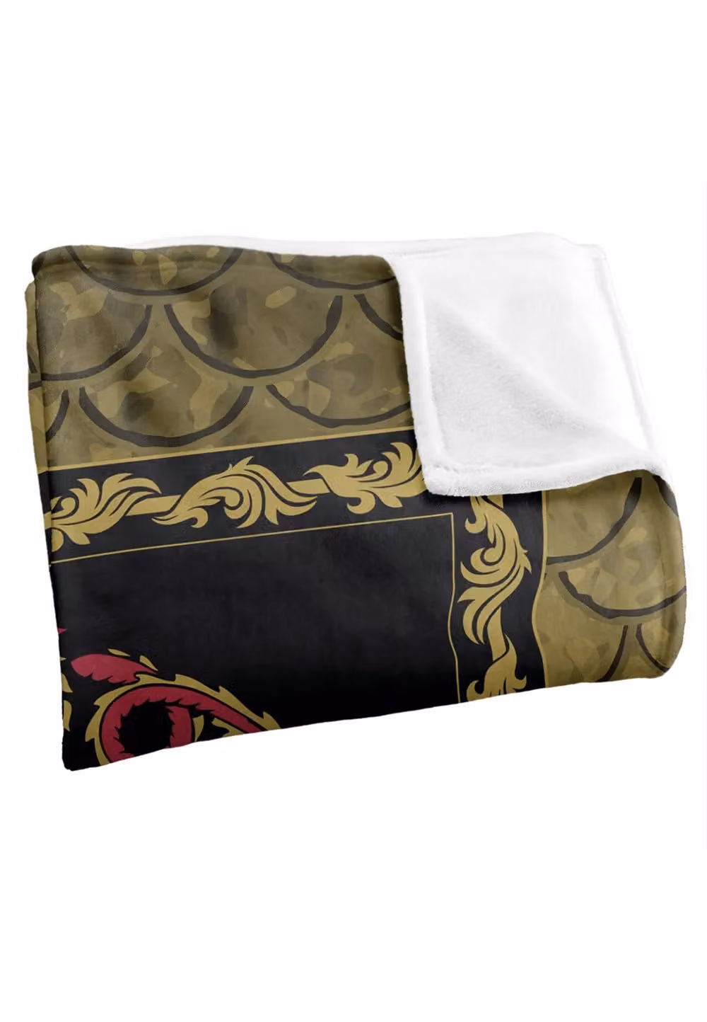 LOGOVISION House of the Dragon Silky Touch Super Soft Fleece Throw Blanket, White and Multicolour, W/D/H: 152 x 127 cm – 3