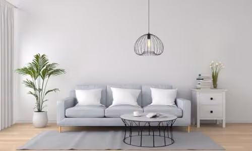 Netlighting Modern Black and Transparent Hanging Pendant Light with E27 Socket – 2