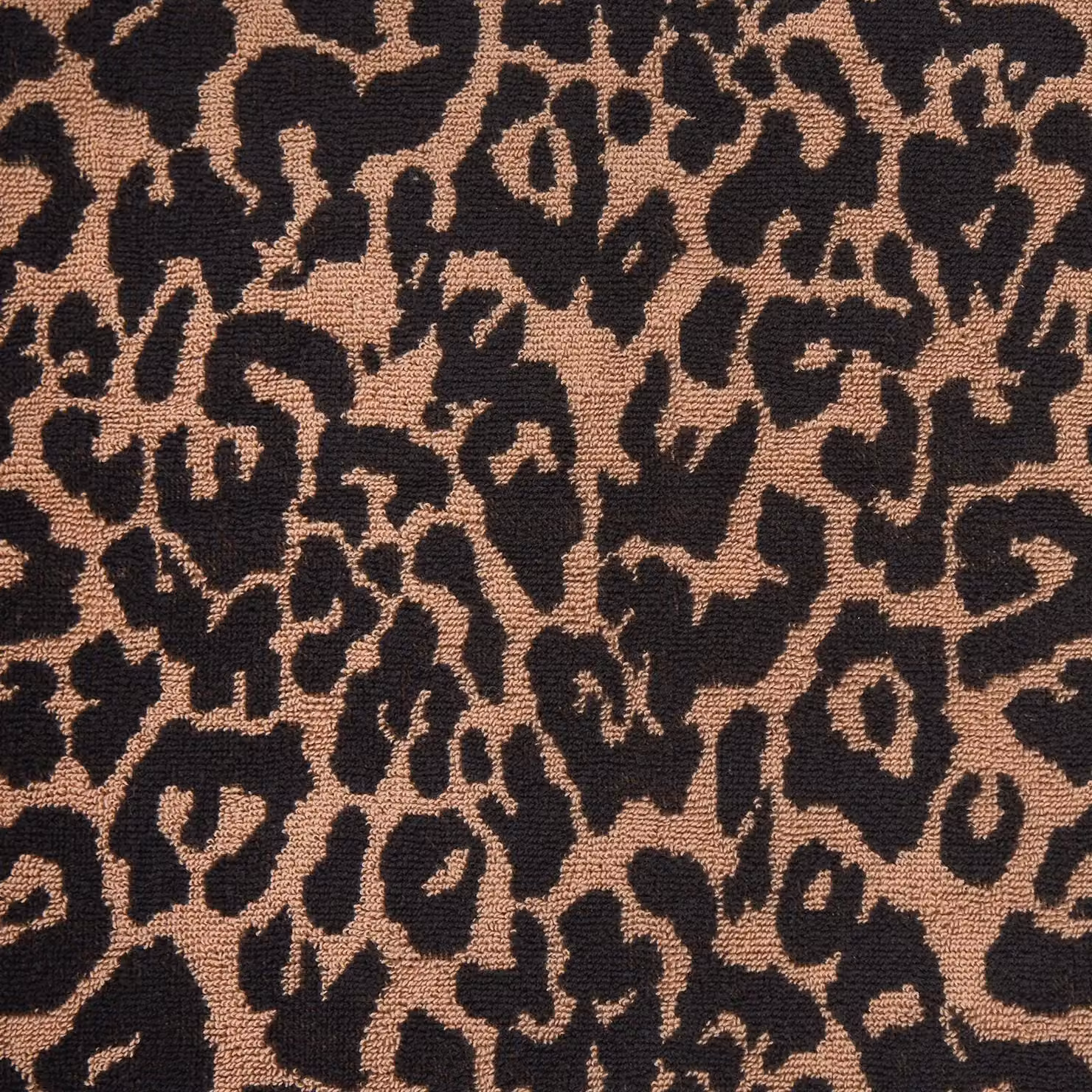 OHS Leopard Print Luxury Cotton Hand Towel, Beige and Multicolour, W/D/H: 80 x 50 x 0.5 cm – 6