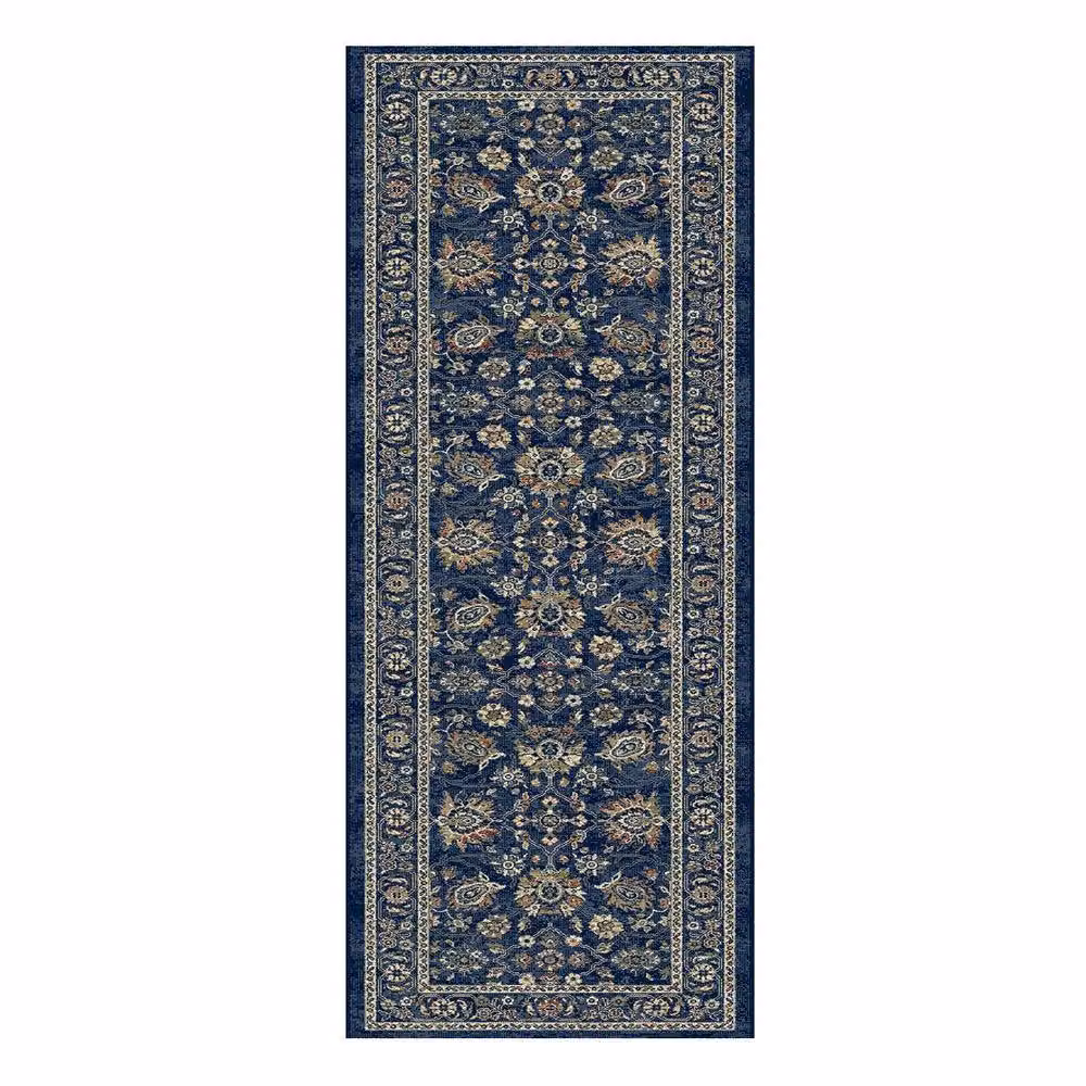 The Rug Shop UK Blue Traditional Floral Oriental Machine Woven Area Rug, W: 160 cm, D: 230 cm – 2