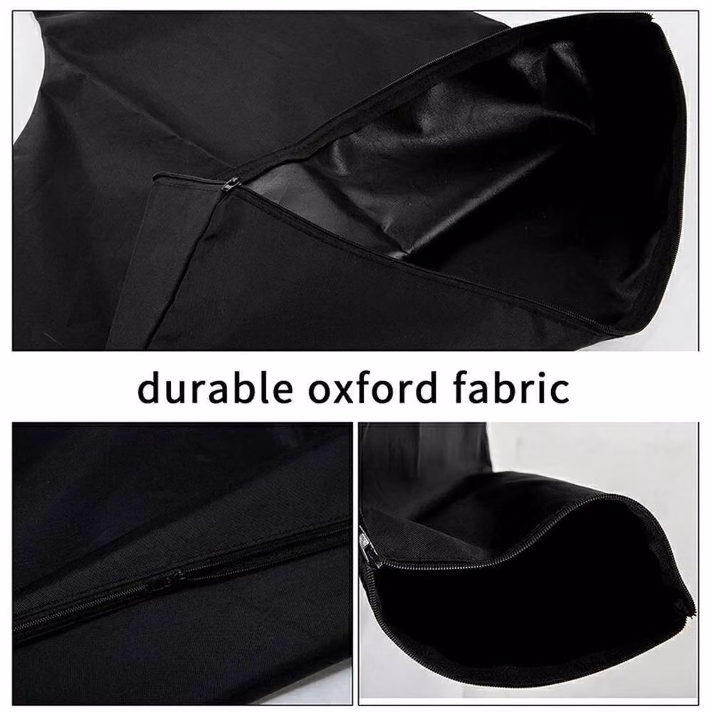FLAVORA 2-Piece Black Polyester Garden Leaf Blower Vacuum Collection Bags, W/D/H: 100 x 15 cm – 3