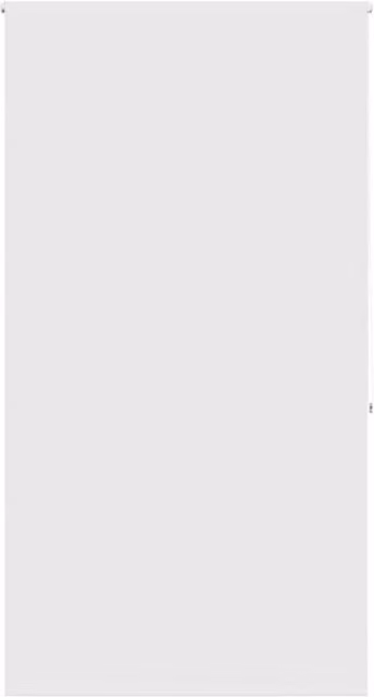 Berkfield Home Opaque White Shower Roller Blind, W: 130 cm, H: 240 cm
