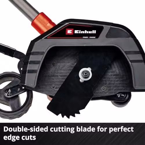 Einhell Power X-Change 18V Cordless Lawn Edger with 19cm Blade in Red and Black – 2