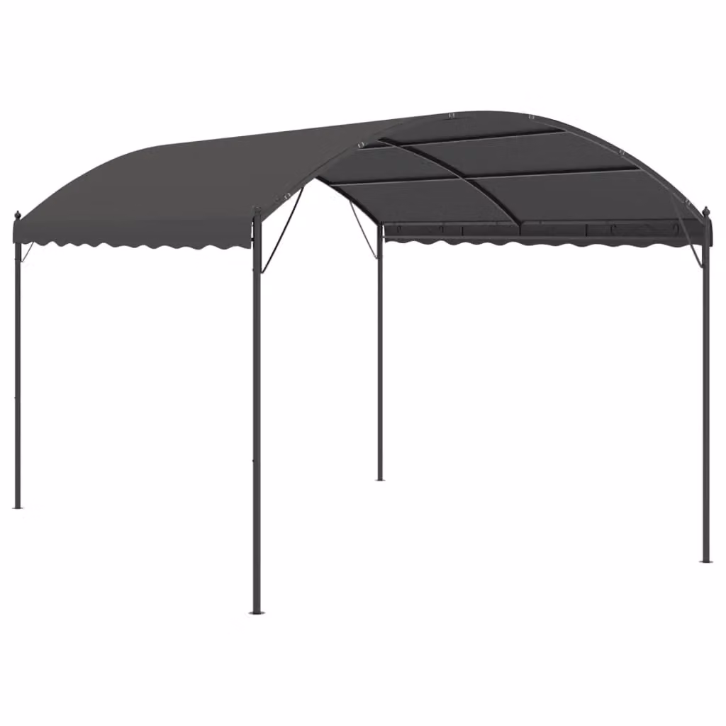Berkfield Home Sunshade Awning in Anthracite Black, W: 400 cm, D: 300 cm, H: 260 cm – 2