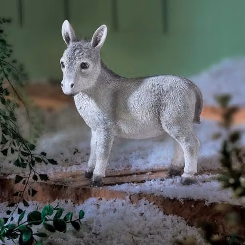 Coopers of Stortford Gainsborough Baby Donkey Ornament in Grey and Brown Polyresin – 3