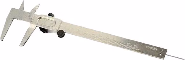 Stanley Stainless Steel Vernier Caliper in Silver