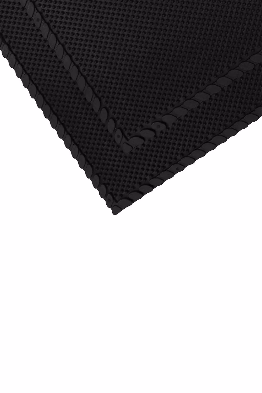 JVL Alvaro Welcome Rubber Pin Doormat, Black, W: 45 cm, D: 75 cm – 3