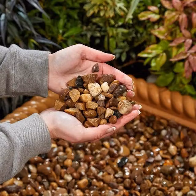 Suburban Stone Brown Pea Gravel Bulk Bag