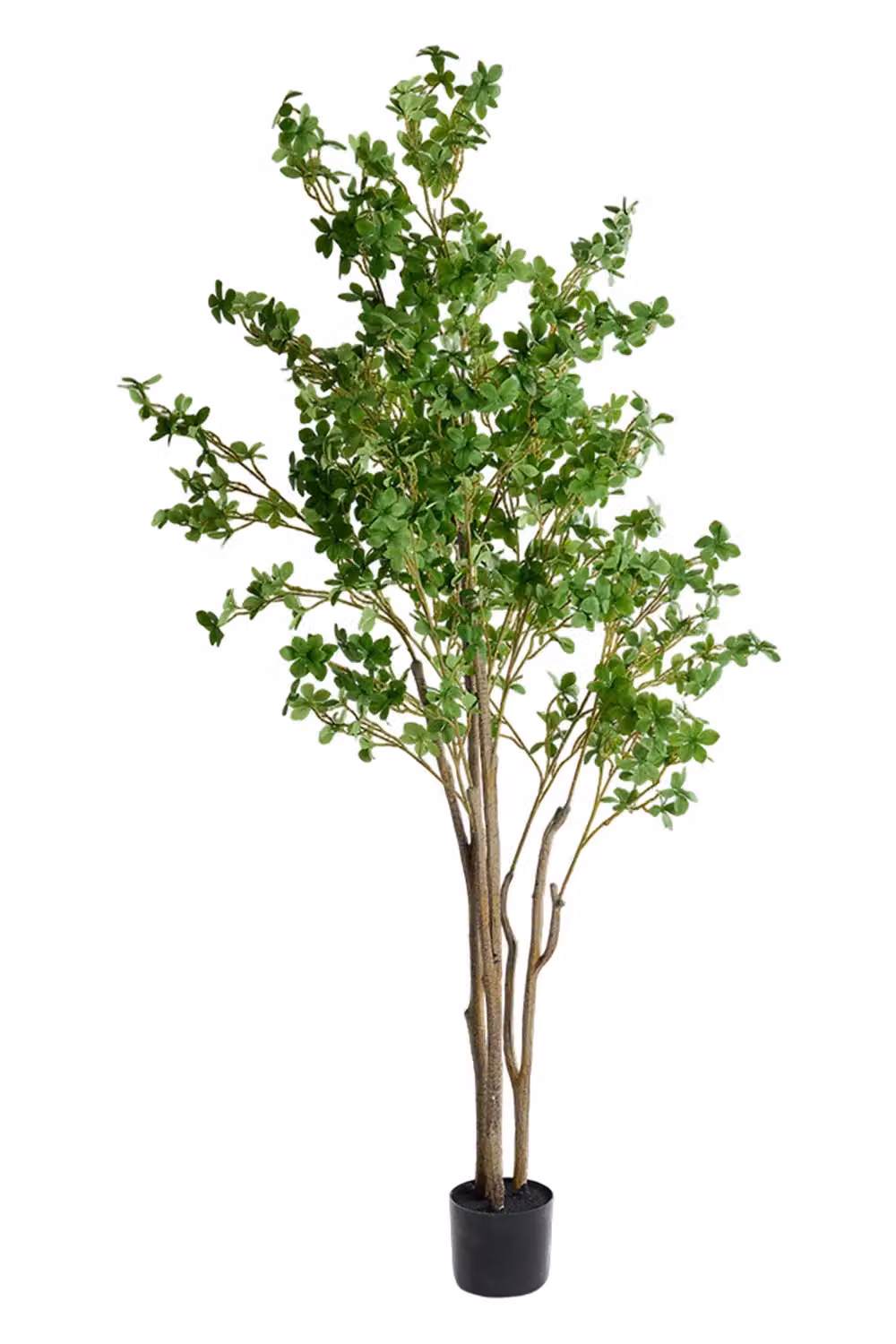 Living and Home 2.1m Artificial Fuchsia Tree in Green with Potted Plant Decor – 2