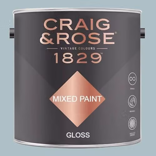 Craig & Rose 1829 Paint Stop Gloss Swedish Blue 2.5l