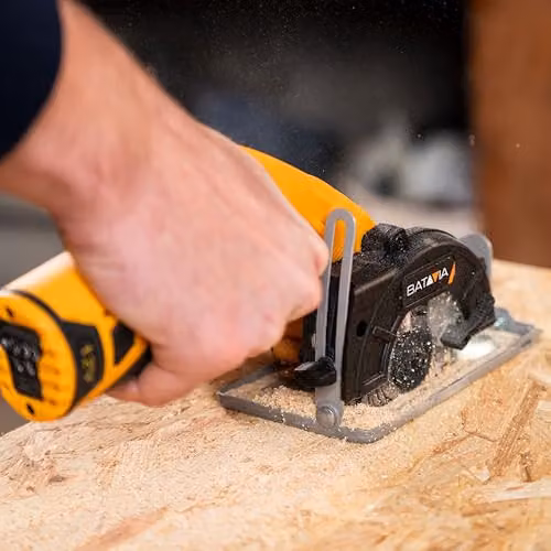 Batavia Fixxpack 12V Cordless Circular Saw 85 mm, Black – 6