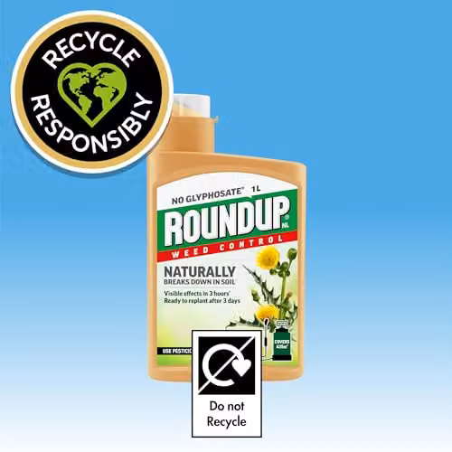 Roundup 100% Natural Glyphosate Free Weed Killer Concentrate, 280 ml – 2