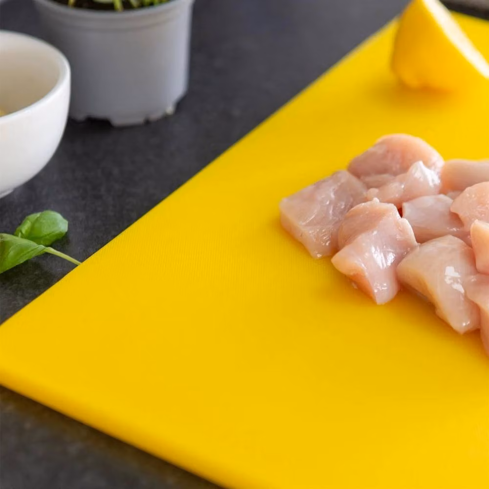 Havendro Yellow Plastic Rectangular Chopping Board, W: 45 cm, D: 30 cm – 3