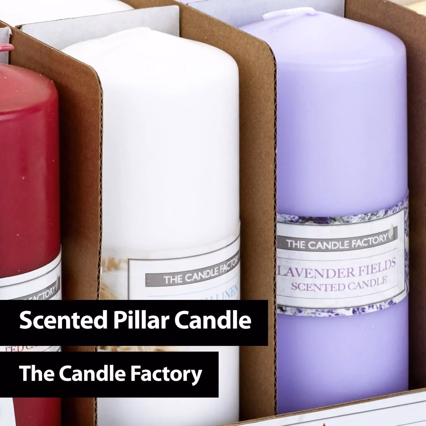 VFM e-Store Berry Royale Scented Red Pillar Candle, Height: 15 cm – 7