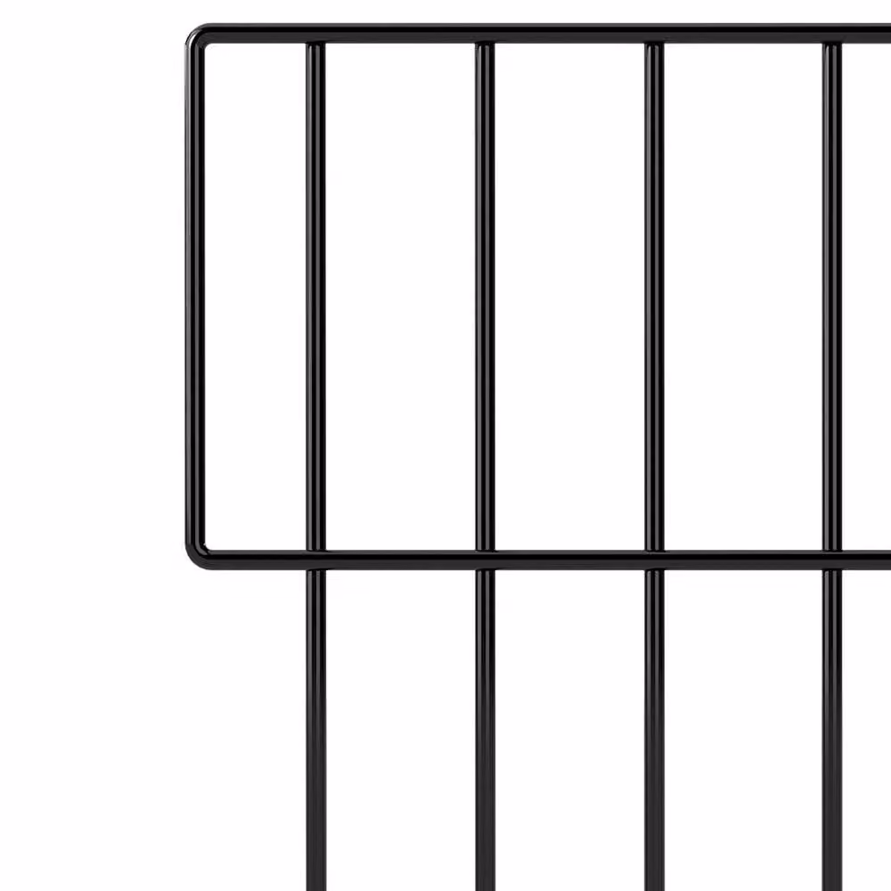 Levede 10 Pack Black Metal Decorative Animal Garden Fence Barrier – 4