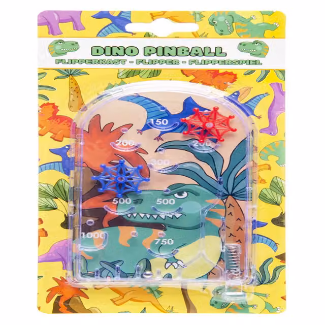 LG-Imports Pack of 12 Multicolour Animal Theme Metal Pinball Games