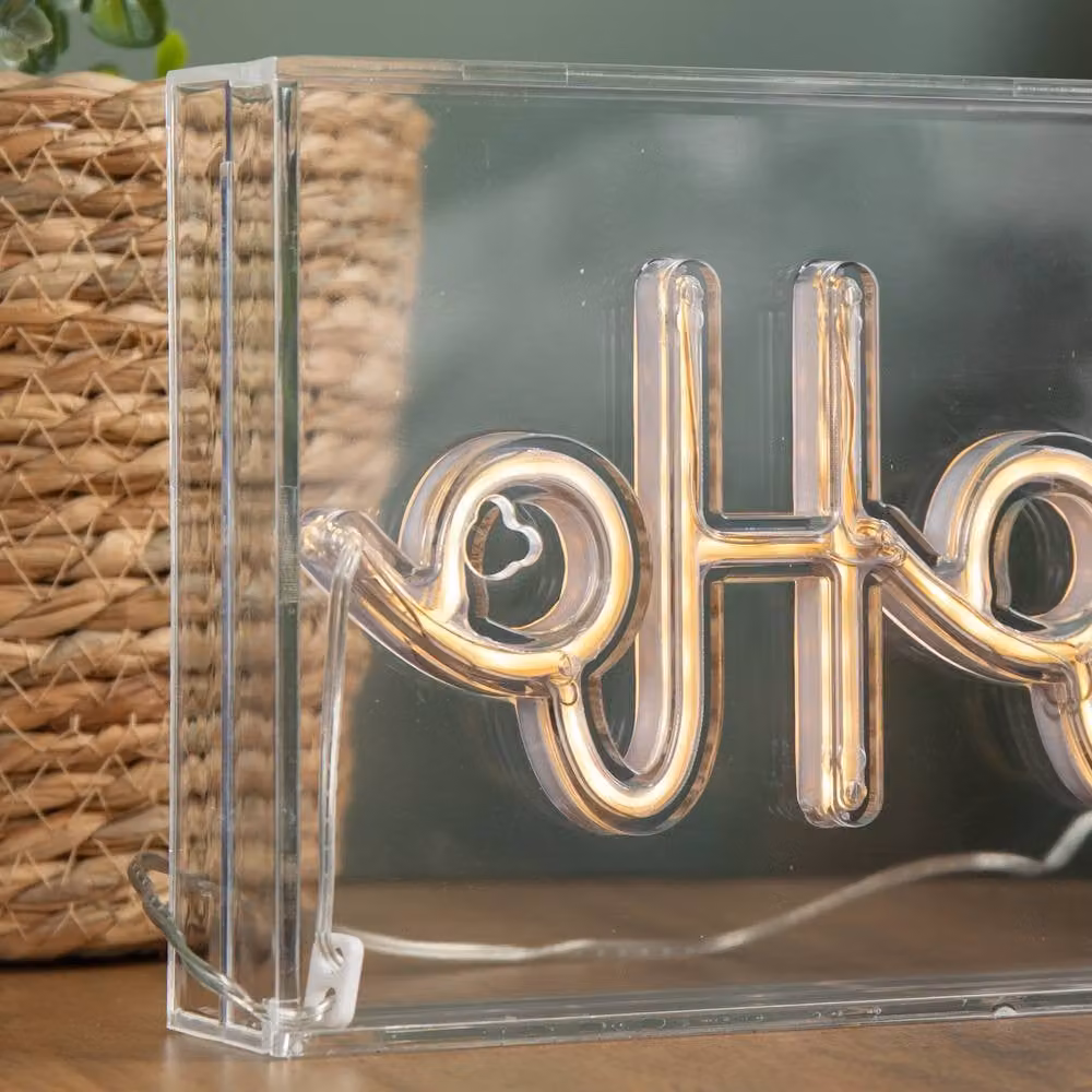 Samuel Alexander Ho Ho Ho Christmas Neon Flex Sign with Warm White LEDs, W/H: 30 x 15 cm – 3