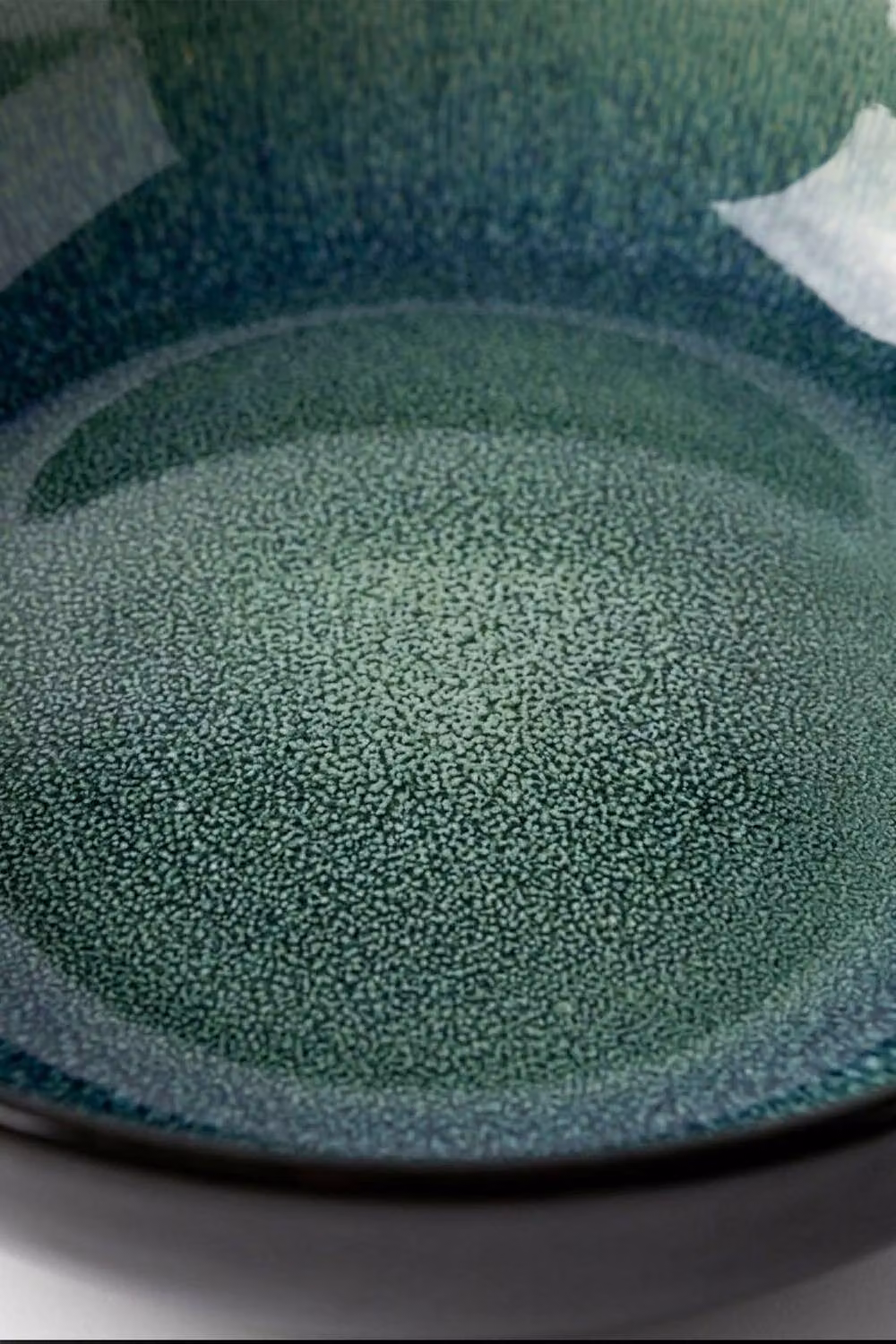 Scandi Home Rivah Green Stoneware Pasta Bowls Set of 4, Diameter: 21 cm – 2