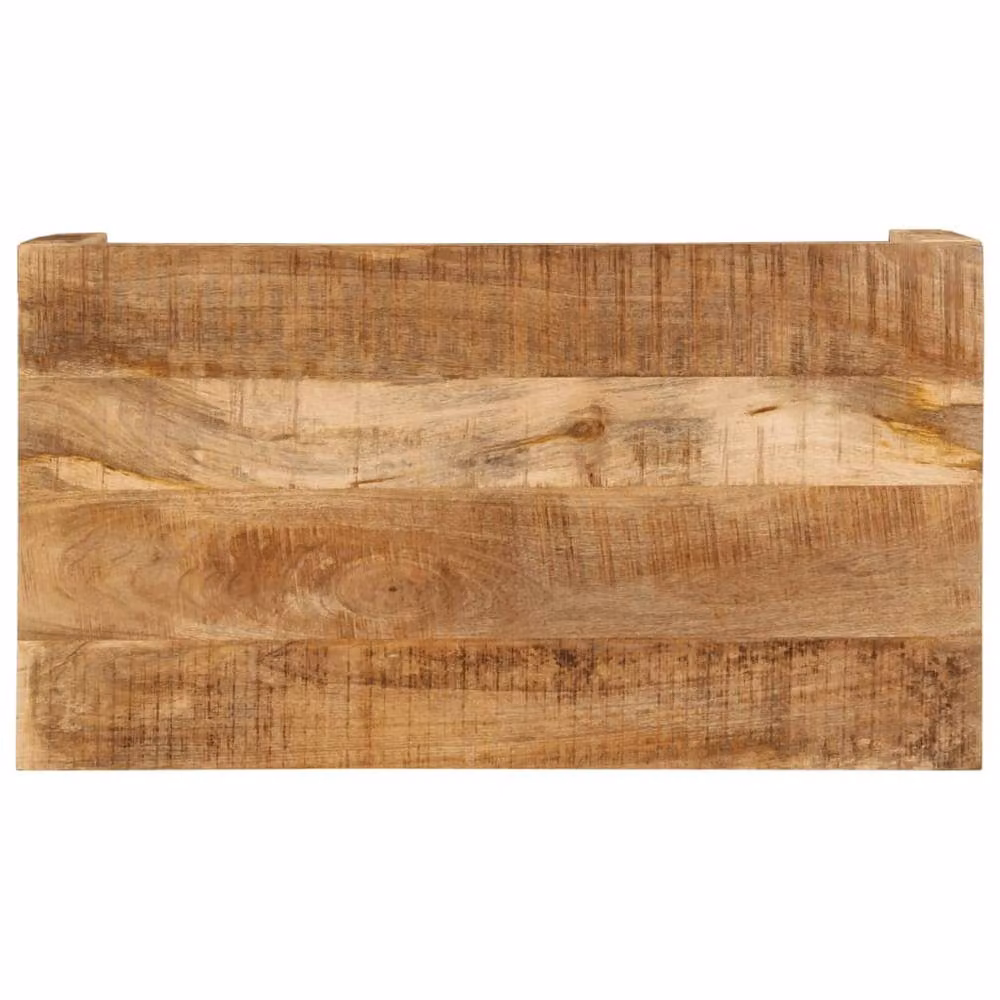 Berkfield Home Mango Wood Coffee Table, Brown, W: 100 cm, D: 55 cm, H: 40 cm – 2