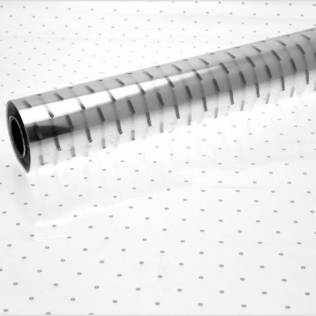 KDMD Silver Dots Cellophane Party Decoration