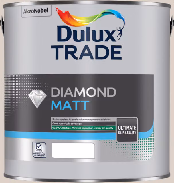 Dulux Diamond Matt Interior Paint in Gentle Fawn, 2.5 l