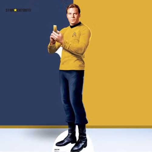 Star Cutouts Captain Kirk Cardboard Cut Out, Height: 179 cm – 4