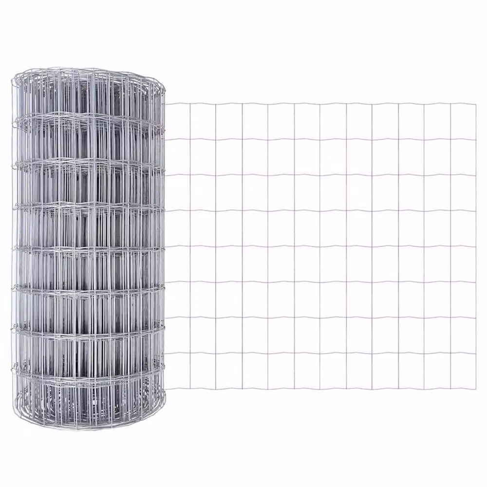 Berkfield Home Modern Euro Fence Galvanised Steel in Silver, W: 0.6 m, L: 25 m – 2