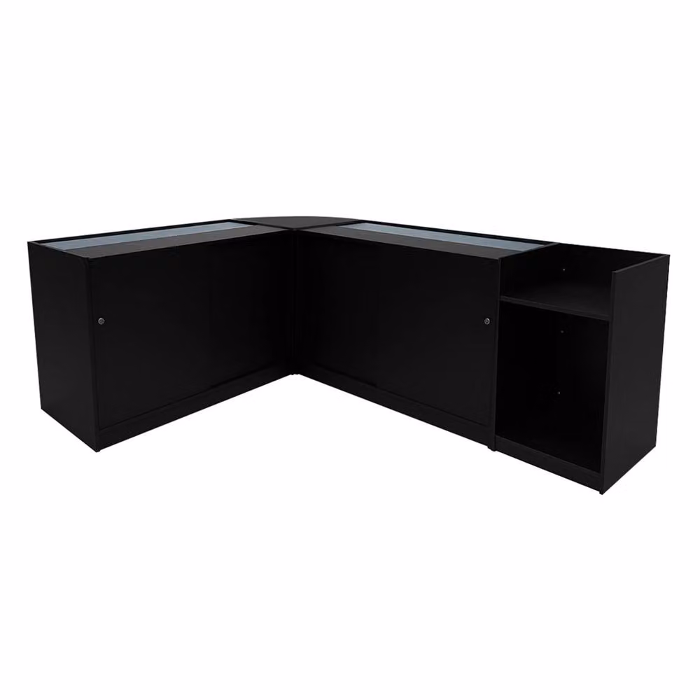 Monstershop Phoenix LED Shop Counter Set in Black – 2
