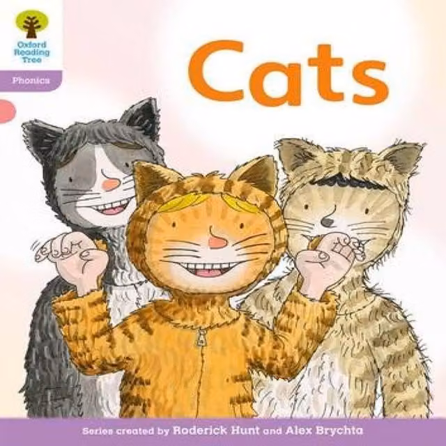 Kate Ruttle Oxford Reading Tree Level 1+ Floppy's Phonics Fiction Cats Multicolour Paper Book