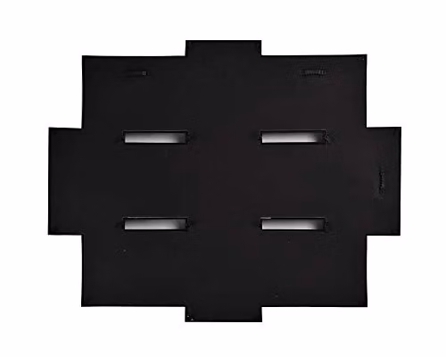 Arpan Multi Aperture Personalised Alphabet or Number Photo Frame in Black, Holds 8 x 6x4 inch Photos, W/H: 56.5 x 44.5 cm – 3
