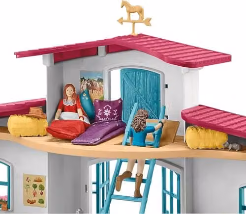 Schleich Horse Club Lakeside Riding Center 115-Piece Multicolour Farm Playset – 3