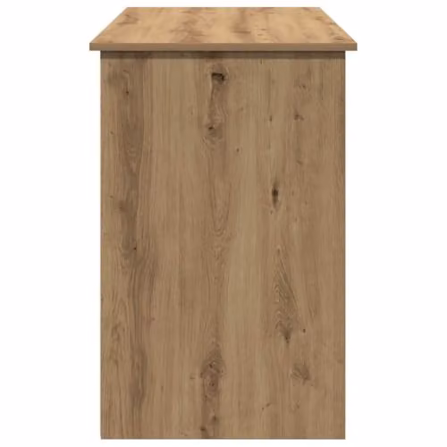 vidaXL Artisan Writing Desk in Brown Oak, W/D/H: 102 x 50 x 75 cm – 5