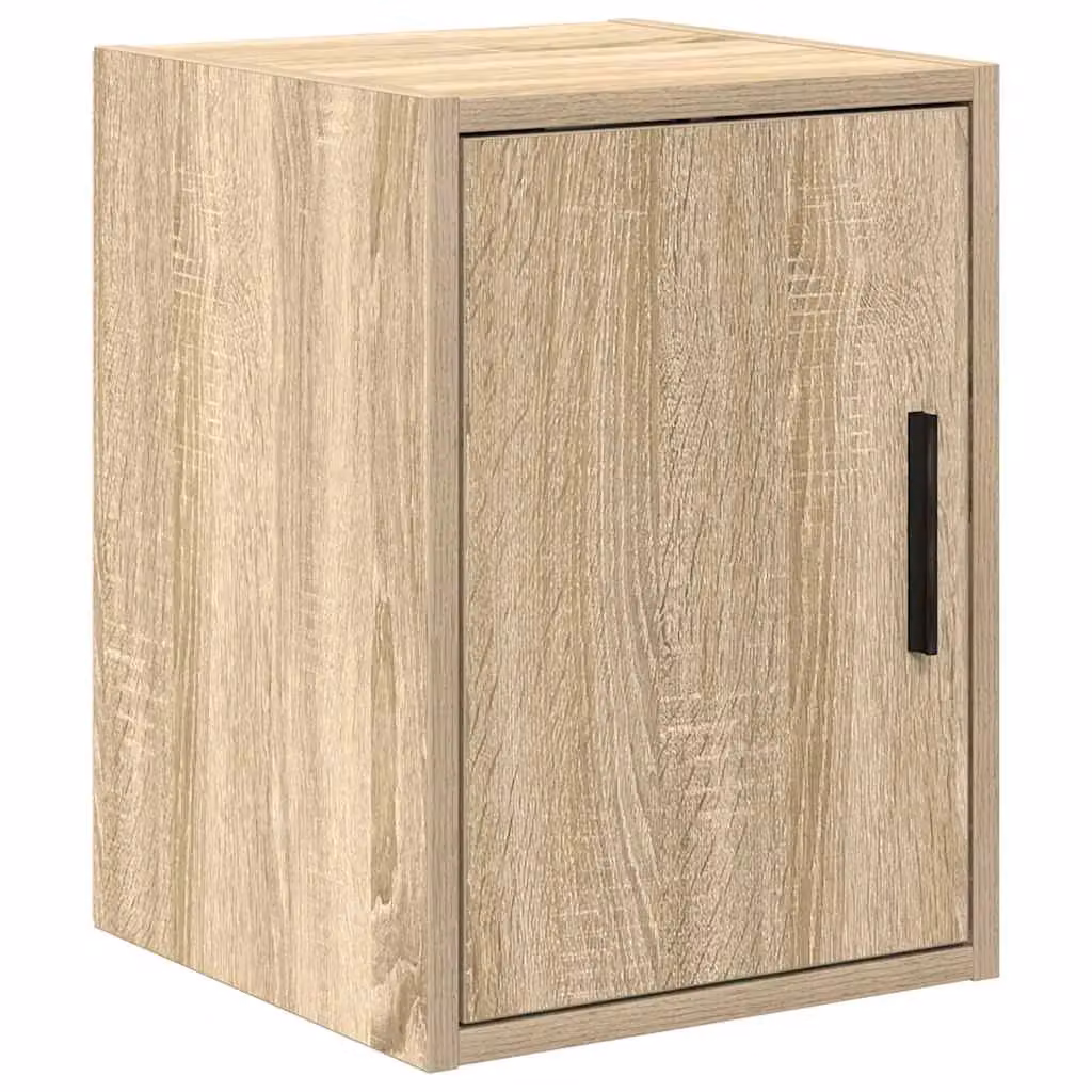 Berkfield Home Sonoma Oak Wall Mounted Garage Cabinet in Brown – 1