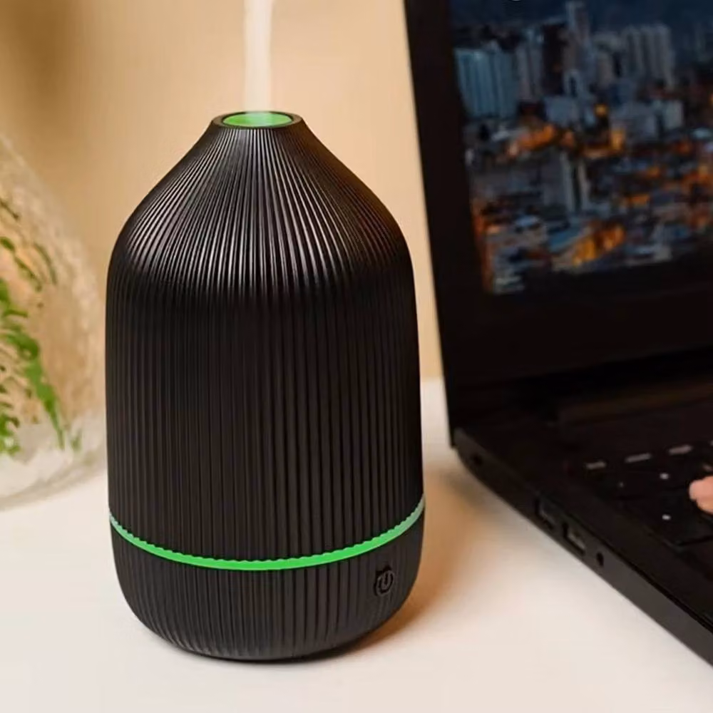 NESTLUNE Essential Oil Aromatherapy Diffuser, Black, 100 ml – 4